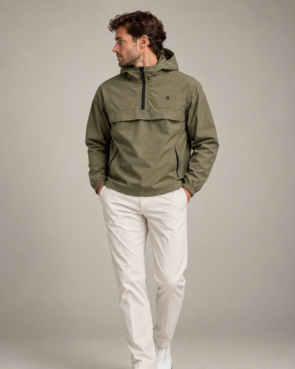 The Cruden Gorse 1/4 Zip Waterproof Pullover