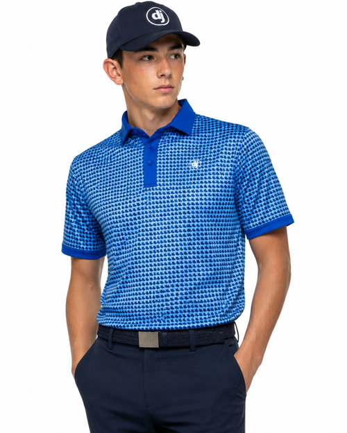 Junior Portmarnock Blue Polo