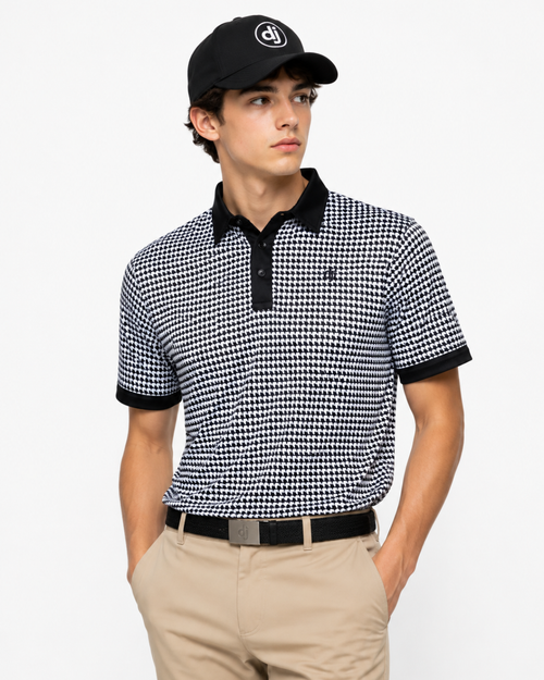 Junior Portmarnock Black Polo
