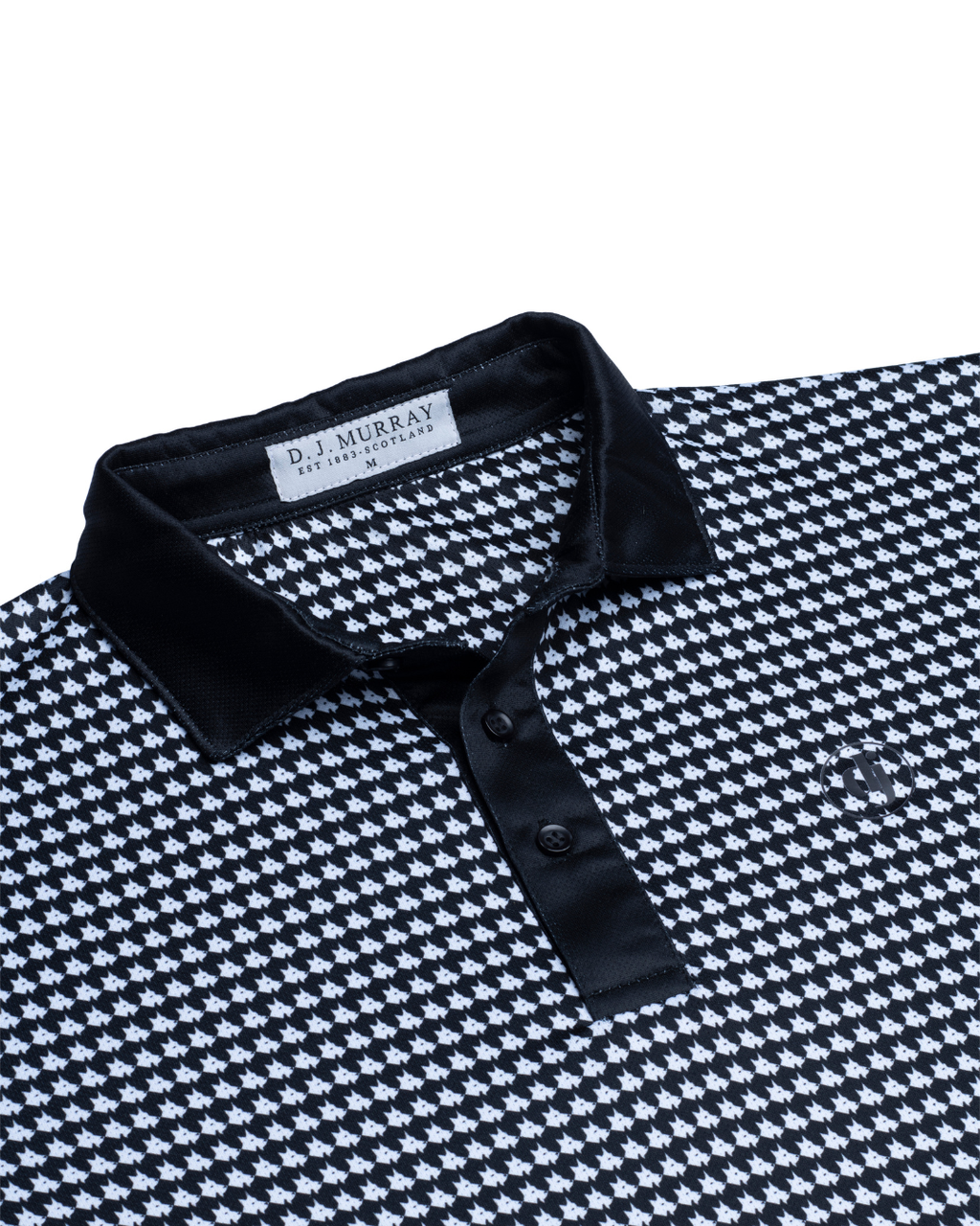 Junior Portmarnock Black Polo