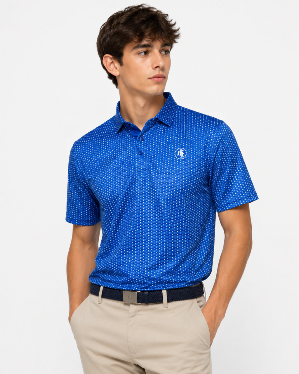 Junior Valderrama Blue Polo