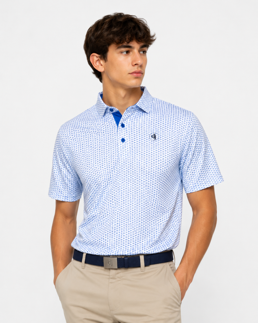 Junior Valderrama White Polo
