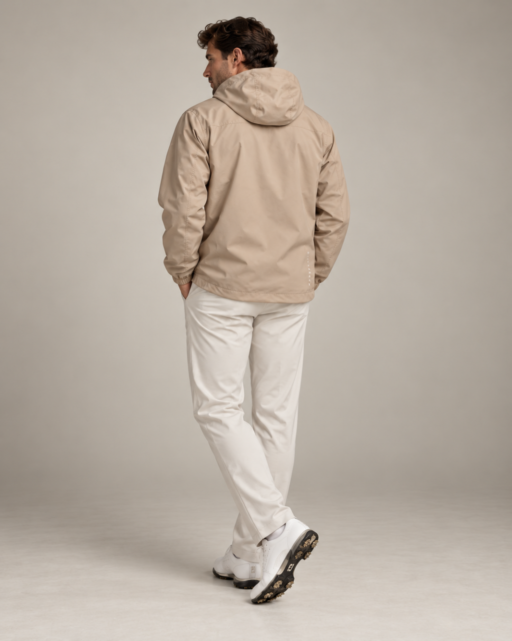 The Dornoch Sand 1/4 Zip Waterproof Pullover