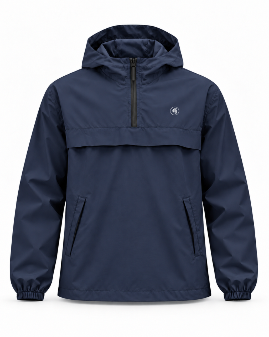 The Berwick Navy 1/4 Zip Waterproof Pullover
