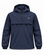 The Berwick Navy 1/4 Zip Waterproof Pullover
