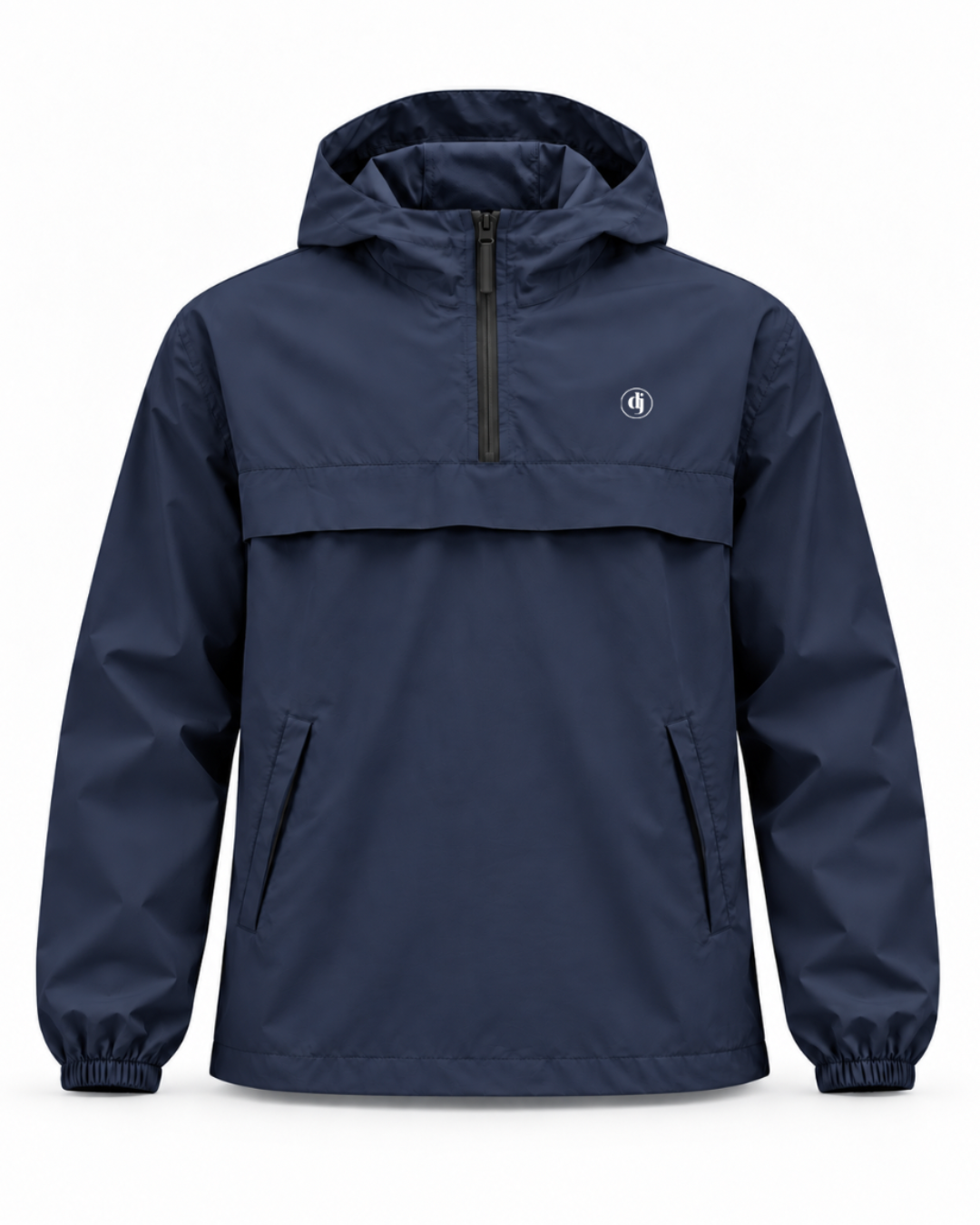 The Berwick Navy 1/4 Zip Waterproof Pullover