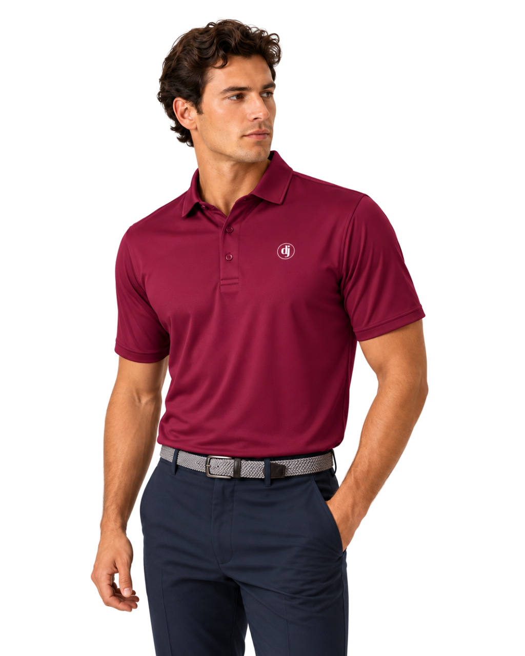 The Lytham Claret Polo