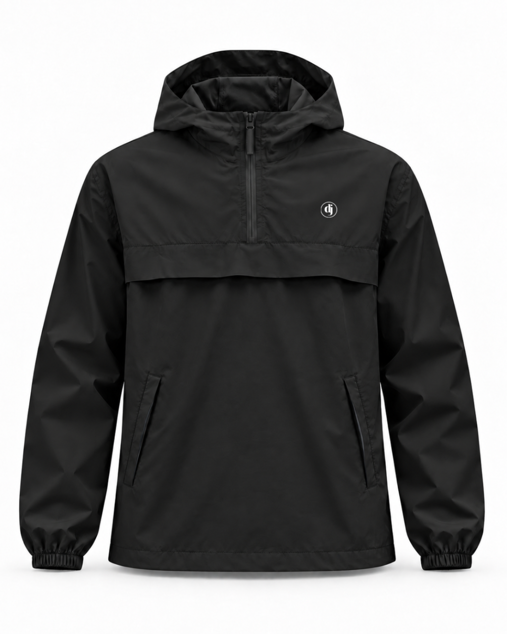 The Carnoustie Black 1/4 Zip Waterproof Pullover