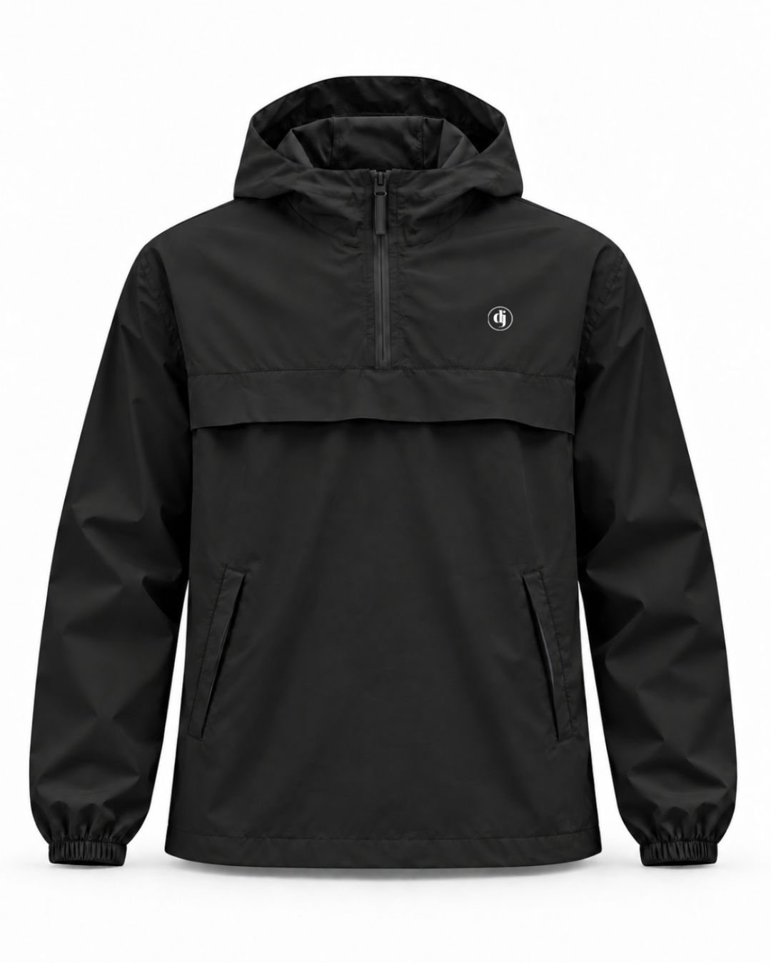 The Carnoustie Black 1/4 Zip Waterproof Pullover
