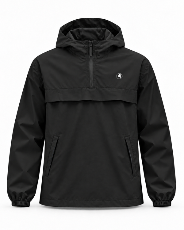 The Carnoustie Black 1/4 Zip Waterproof Pullover